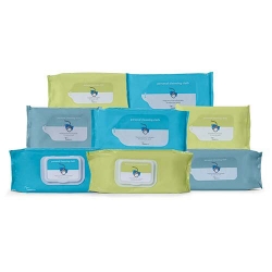 Cardinal Health Personal Cleansing Cloth, Flushable, Fragrance Free, 9" x 13"
