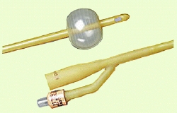 BARDEX 6-Eye 2-Way Foley Catheter 24 Fr 5 cc