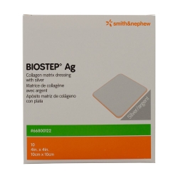Biostep Ag Collagen Matrix Dressing 4" x 4"