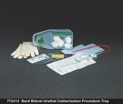 Bi-Level Tray with Plastic Catheter 16 Fr