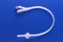 Silkomed 2-Way 100% Silicone Foley Catheter 20 Fr 30 cc