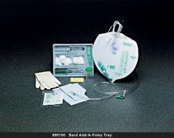Infection Control Add-A-Foley Tray with 2,000 mL Drainage Bag