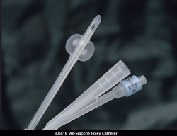 BARDIA 2-Way 100% Silicone Foley Catheter 18 Fr 30 cc