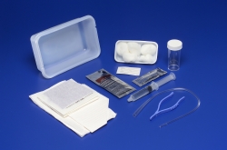 Dover Red Rubber Open Urethral Catheter Tray 14 Fr