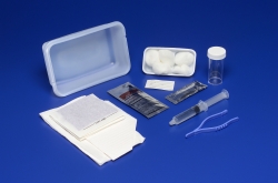 Argyle Dover Universal Foley Catheter Insertion Tray with 10 cc Pre-Filled Syringe