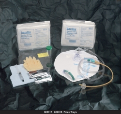 BARDIA Silicone-Elastomer Coated Closed System Foley Tray 18 Fr 5 cc