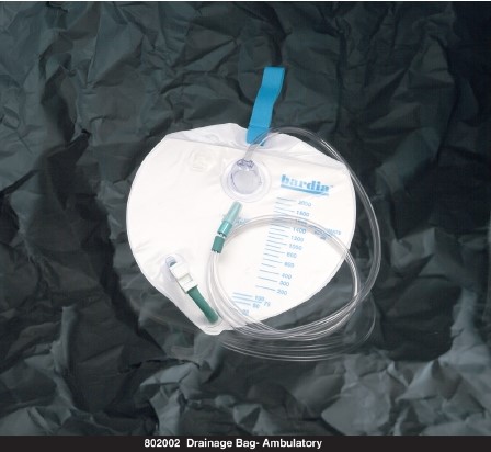 Closed Urinary Drainage Bag 2,000 mL