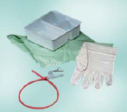 Latex Catheter & Glove Suction Kit, 10 - 12 fr