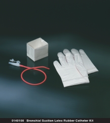 Bronchial Catheter & Glove Kit, 14 - 16 fr 18"