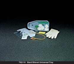Bi-Level Universal Tray with BARDEX LUBRICATH Foley Catheter 18 Fr 5 cc