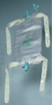 Dispoz-a-Bag Leg Bag with Flip-Flo Valve and Fabric Straps, 32 oz.