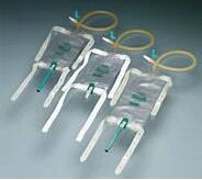 Dispoz-a-Bag Leg Bag with 4" Drainage Tubing and 18" Extension Tubing, 19 oz.