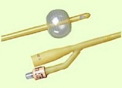 BARDEX 6-Eye 2-Way Foley Catheter 18 Fr 5 cc
