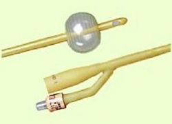 BARDEX 6-Eye 2-Way Foley Catheter 22 Fr 5 cc