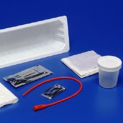 Kenguard Open Urethral Catheter Tray with BZK Swab