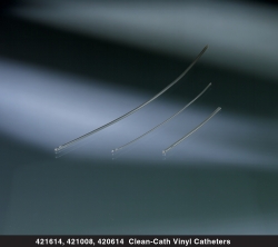 CLEAN-CATH Unisex Vinyl Urethral Catheter 14 Fr 16"