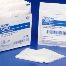 Curity Sterile Gauze Sponge 4" x 4" 16 ply