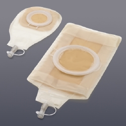 Wound Drainage Collector with Barrier, Medium, Translucent