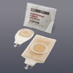 Wound Drainage Collector with Barrier, Large, Translucent