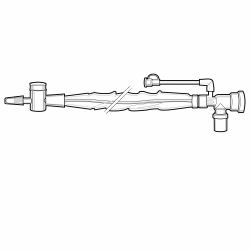 KIMVENT Closed Suction System 14 fr T-Piece