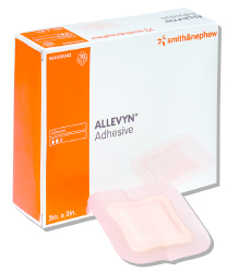 ALLEVYN Adhesive Hydrocellular Dressing 3" x 3"