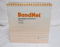 BandNet Tubular Elastic Retainer, Size 9, 36" x 50 yds. Stretched (For Chest, Abdomen and Large Axilla)