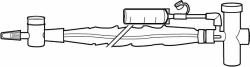 KIMVENT Closed Suction System 7 fr Y-Adapter