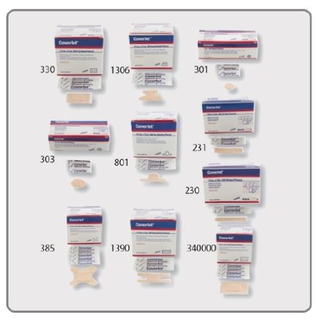 Coverlet Spots Round Adhesive Bandage 7/8"