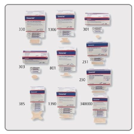 Coverlet Patches Adhesive Bandage 1-1/2" x 3"