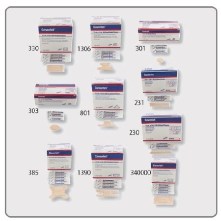 Coverlet Knuckle Adhesive Bandage 1-1/2" x 3"