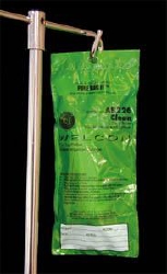 Safe-T-Loc Pole Bag Flat Top Piston Syringe w/Sta