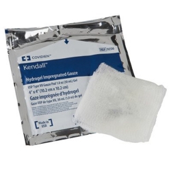 Curafil Hydrogel-Impregnated Gauze Dressing 4" x 4"