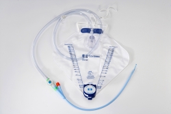 Curity Dover 100% Silicone 2-Way Foley Catheter Tray 18 Fr 5 cc