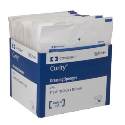 Excilon Sterile Nonwoven Sponge 3" x 4" 6 ply
