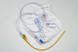 Kenguard Silicone-Coated 2-Way Foley Catheter Tray 16 Fr 5 cc