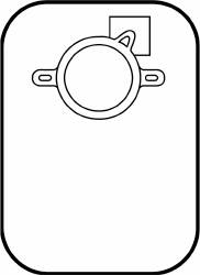 CenterPointLock 2-Piece Closed-End Pouch 1-1/2"