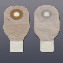 Premier 1-Piece Drainable Pouch Precut 3/4", Transparent
