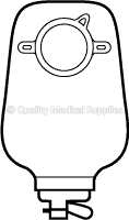CenterPointLock 2-Piece Urostomy Pouch 2-3/4" with Panels