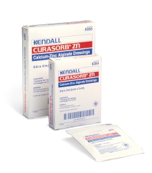 Curasorb Zinc Calcium Alginate Dressing 4" x 4"