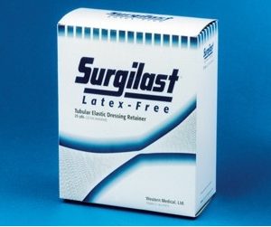 Surgilast Latex-Free Tubular Elastic Dressing Retainer, Size 1, 5-3/8" x 25 yds. (Fingers, Toes and Wrist)