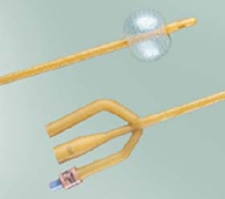 BARDEX Infection Control 3-Way Foley Catheter 20 Fr 5 cc