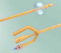 BARDEX Infection Control 3-Way Foley Catheter 22 Fr 5 cc
