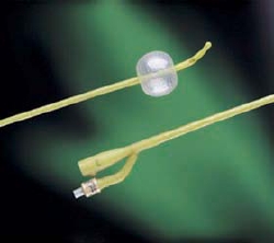 BARDEX Infection Control Carson 2-Way Latex Foley Catheter 16 Fr 5 cc