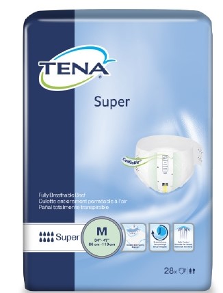 TENA Super Brief Medium 34" - 47"