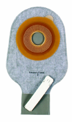 Assura 1-Piece Standard Drainable Pouch Cut-to-Fit Non-Convex 3/8" - 2-3/4", Transparent