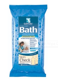Fragrance-Free Comfort Bath Cleansing Washcloths
