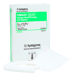 FIBRACOL Plus Collagen Wound Dressing 4" x 4-3/8"