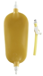 Alpine Reusable Straight-Port Leg Bag, Short Wide 26 oz.