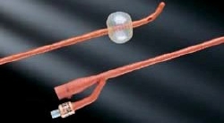 BARDEX Infection Control Coude 2-Way Specialty Foley Catheter 22 Fr 5 cc