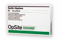 Opsite Flexifix Transparent Adhesive Film Dressing 4" x 4-3/4"